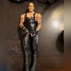 Tattooed Action Figure in Black Outfit